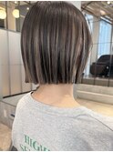 ナチュラルショート/ショートボブ/顔周り/30代40代50代