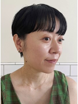 カンナ オーガニック ヘアデザイン(CANNA ORGANIC & HAIR DESIGN) 黒髪ショート