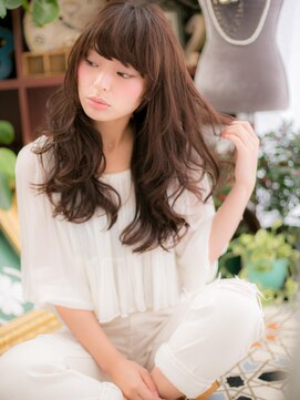 カバーヘア イヴ 戸頭店(COVER HAIR EVE) *+COVER HAIR+*…シャギーで華やぐ！ドーリーカールa