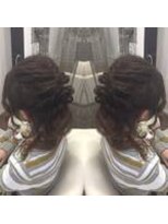 アフ(ahu) パーティーヘアセット