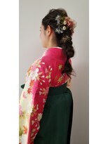 アルムヘアー(alm hair) 袴、ヘアセット