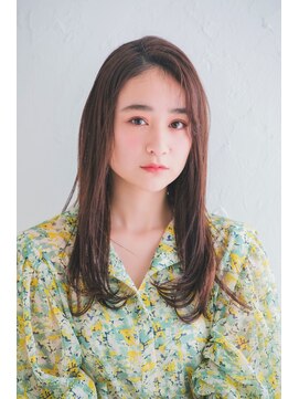 ロゴス バイ リトル(Logos by little) ツヤツヤワンカールストレート