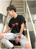 メンズのハイトーンスタイル
