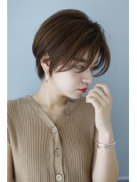 ネオリーブ クーロ(Neolive curro) 収まりの良いお悩み解決ショートボブスタイル