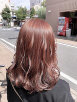 ユニーク(UniQ)&nbsp;【ＵｎｉＱ・中平】ブリーチしないWカラー☆大人気ピンクカラー