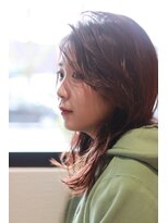 ヒトヘアースマイル 各務原(hito hair×smile)&nbsp;ミディアム×ピンクベージュ