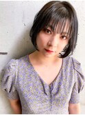 ショート☆ショートボブ☆グレージュ☆ハイライト