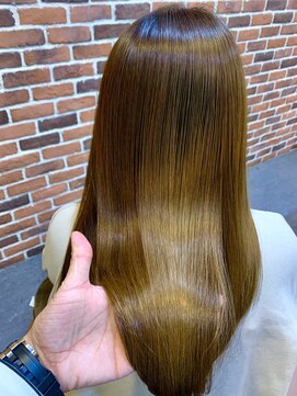 エルバイシオン(aile by sion) 髪質改善トリートメント×アースカラー