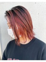 アチーブリス(achieve Liss)&nbsp;ピンクバイオレットカラー♪ニュアンスハイトーン ボブ