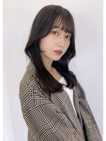 アドレバイハピネス(ADORE by happiness)&nbsp;大人可愛い 暗髪 ミディアム 奈良大和八木 20代30代