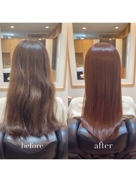 リアン 四条大宮店(Lien) 『髪質改善』カラーエステ(白髪染め、グレイカラー対応)