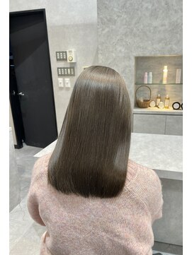 ローカス(Locus) 髪質改善カラー/艶オリーブベージュ