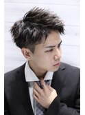 ツイストアップバングショート