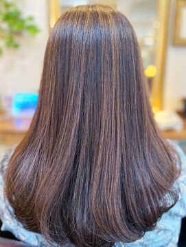 シオンヘアー(sion hair) 20代30代40代大人可愛い髪質改善カラー艶感ストレート透明感