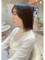 ロンド エスポワール 錦糸町(Lond espoir)&nbsp;グレージュカラーデザインカラーシルキーベージュ韓国ボブ