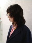 【大人ウルフパーマ/阿部達哉】ナチュラルレイヤー/ウルフパーマ