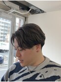メンズカット、ハイライト、ニュアンスパーマ