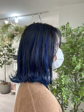 ネロ(Nero) 《ARISA》アンブレラカラー× Blue