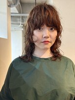ソイ 下北沢(soi)&nbsp;【wolf perm】マッシュウルフ_ウェーブパーマ_前髪パーマ