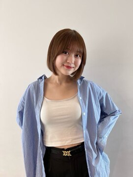 クオン 伊勢崎(QUON.) 切りっぱなしボブ