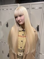 ワンズミラー 原宿(ONE'S MIRROR) ブロンドカラー／抜きっぱなしブロンド/ミルクティーブロンド