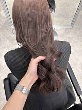 ペレ 梅田(PELE) 前髪/アンブレラカラー/こなれミディ/イメチェン/ウェーブパーマ