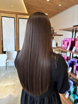 サラビューティーサイト 志免店(SARA Beauty Sight) 【Haru】髪質改善カラー×チョコレートブラウン