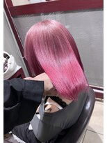 プログレス 東村山店(PROGRESS) ペールピンクホワイトピンクカラー透明感グラデーション