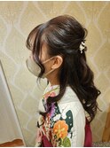 【学割U24】卒業式袴　着付け＋ヘアセット