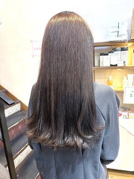 ココカラヘアー ニコ(cococara hair nico) グレージュ/トリートメント/髪質改善/レイヤー/オリーブ