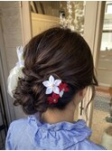 miu＊゜高円寺ドレスヘアモテ髪『シニヨン まとめ髪アレンジ♪』