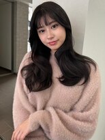 ソヨン 栄店(SOYON)&nbsp;フェミニンロング/似合わせカット/メルティカラー/2wayバング