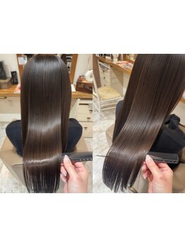 【oggiotto取扱店】お客様の髪質やダメージに合わせた施術で、本気の<髪質改善>が叶うサロンです♪