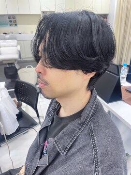 アッシュ 下北沢店(Ash) メンズ毛流れパーマ