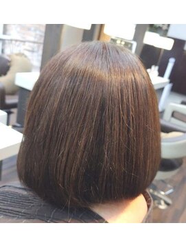 エノモト(ENOMOTO) 前下がりボブ×マロンブラウン 透明感立体感大人可愛い30代40代