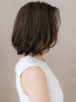 カバーヘア ブリス 志木南口駅前店(COVER HAIR bliss)&nbsp;イヤリングカラーAライン小顔かきあげミディアムX志木30代40代