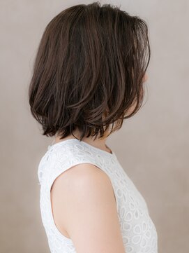 カバーヘア ブリス 志木南口駅前店(COVER HAIR bliss) イヤリングカラーAライン小顔かきあげミディアムX志木30代40代