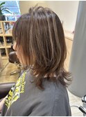 ハイライトとイヤリングカラー♪