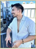 外国人風パーマウルフカルマパーマベリーショートダークアッシュ