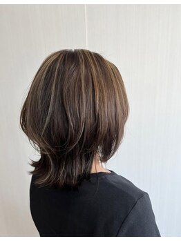 ミナモ(MINAMO)の写真/《大人女性ための美髪ケア》白髪染め白髪ぼかし／ダブルカラー／髪質改善で、年齢を重ねた髪に品と艶を。