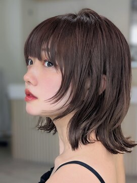 アンバー 池袋(amber) フェイスレイヤー×ボブスタイル