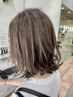 【白髪が気になる方】カット＋白髪ぼかしポイントハイライトカラー￥12980～