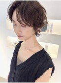 大人ヘア/ ショートパーマ
