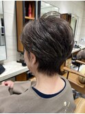 後ろ姿まで美しい！品格ショート50代60代70代