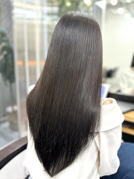 ソヨン 金山店(SOYON) ニュアンスカラー/黒髪スタイル/グレージュ/レイヤーカット/小顔