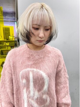 レイム(LAME) 前下がりボブ 外ハネボブ 40代レイヤーカット