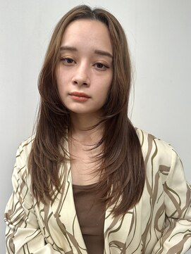 ベル 銀座5丁目店(Belle) バタフライカット　大人かきあげハイレイヤー