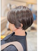 若見え◎髪質改善ショート×ひし形40代50代艶感