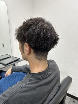 セカンド(Second) Second × メンズパーマ