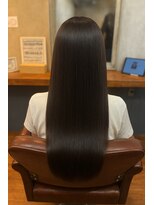 スローネ(THRONE) 縮毛矯正で艶髪/20代30代40代/新宿/髪質改善